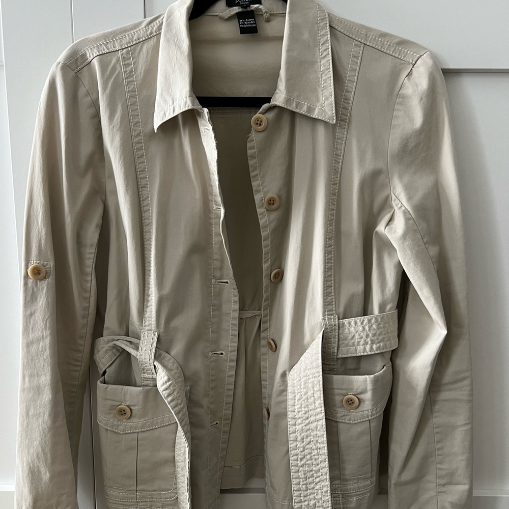JCrew Jacket Stretch Lightweight 6